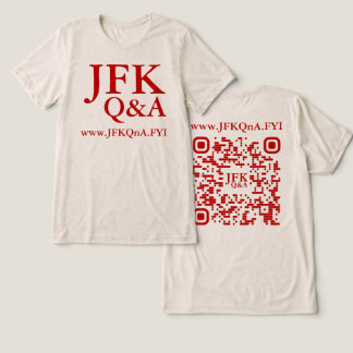 JFK Q&A Tri-Blend SHIRT