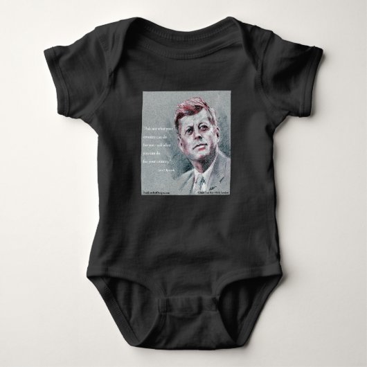 JFK & Quote Romper (Voorkant)