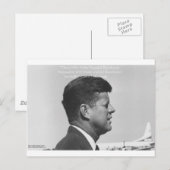 JFK "Révolution pacifique" Devis Cartes Cadeaux &  (Devant / Derrière)