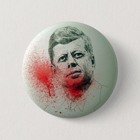 JFK RONDE BUTTON 5,7 CM (Voorkant)