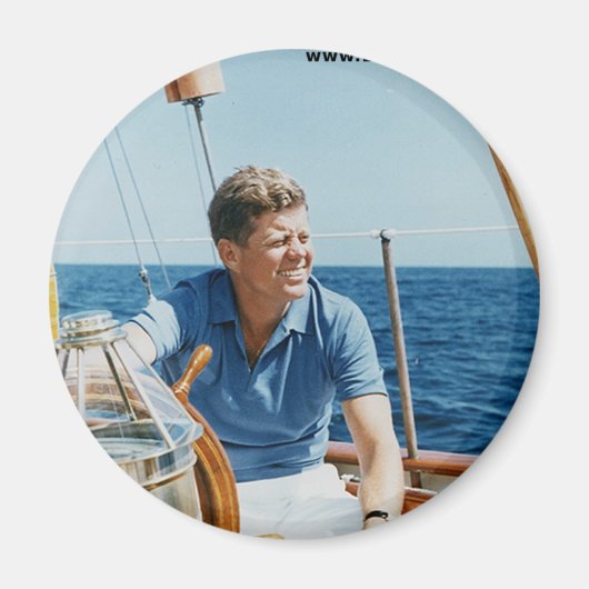 JFK Sailing Magneet (Voorkant)