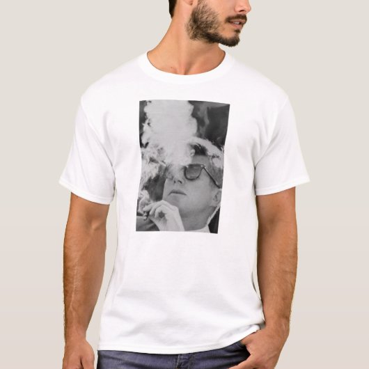 JFK Smoking Tee Shirt (Voorkant)