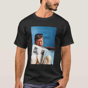 JFK T-Shirt Halloween Kerstmis Grappige Cool Vakan