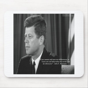 JFK Verschil/Diversity Quote Muismat