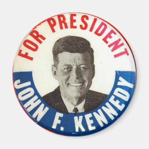 JFK voor President - Magnet Magneet