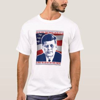 JFK vraagt niet wat uw land voor u kan doen T-shirt