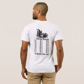 JFRD "En Course depuis 1886" Station List T-shirt (Dos entier)