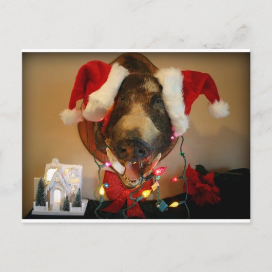 JG kerstkaart Briefkaart (Voorkant)