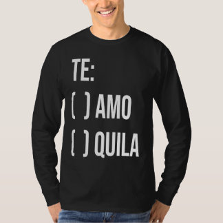 Jga Te Aamo Tequila Bridal Party Bachelorette Enga T-shirt