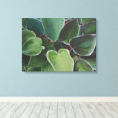 JGM - hostas Canvas Afdruk (Insitu (Houten vloer))