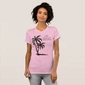 J'habite là où vous êtes t-shirt vacances (Devant entier)