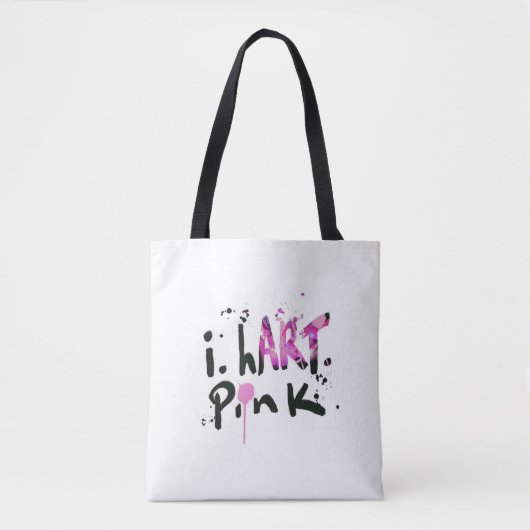 J'HART sac fourre-tout ROSE (Devant)