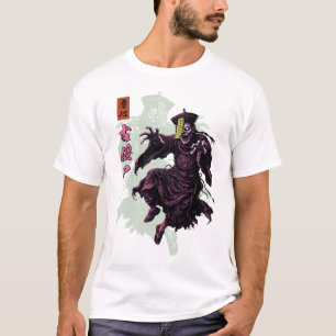 Jiangshi Chinese Hopping Vampire Donkere Mythe T-shirt