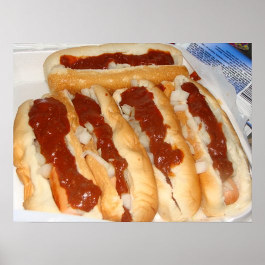 jibjab hotdogs poster (Voorkant)