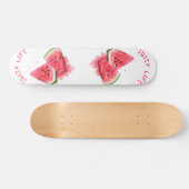 Jicy Life Watermelon Skateboard Cadeau - Votre tex (Horz)