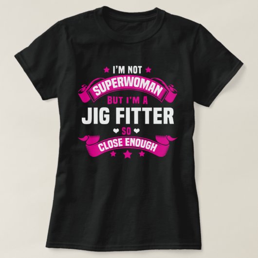 Jig Fitter T-shirt (Design voorkant)