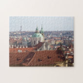 Jig Saw Puzzle - uitzicht van het Castle Prague Legpuzzel (Horizontaal)
