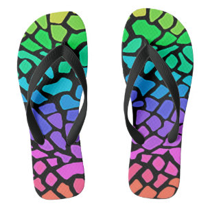 Jiggy Giraffe Teenslippers
