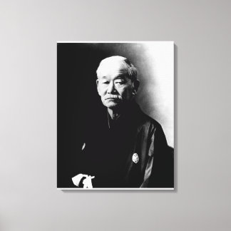Jigoro Kano Ingewikkeld Canvas Afdruk
