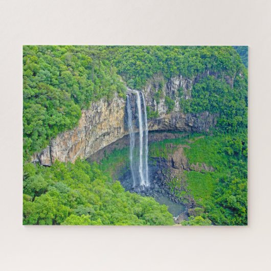 Jigsaw Caracol-waterval Brazilië. Legpuzzel (Horizontaal)
