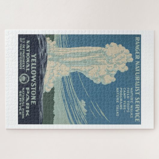 JIGSAW: POSTER GEEL LEGPUZZEL (Horizontaal)