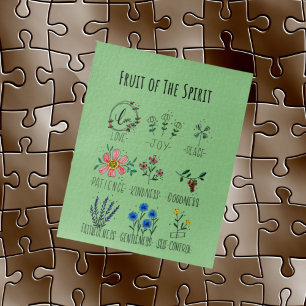 Jigsaw Puzzel Fruit of Spirit Christelijke Schrift