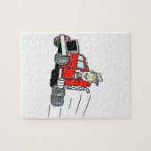 Jigsaw Puzzel Truck Driver (Horizontaal)