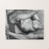 Jigsaw Puzzle 11x14 Homme Bodybuilder Art +Boîte c (Horizontal)