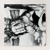 Jigsaw Puzzle 20x20 Fine Art Fit Western Cowboy (Horizontal)