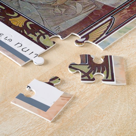 JIGSAW PUZZLE - 4 saisons / Heures du jour - Mucha (Côté)