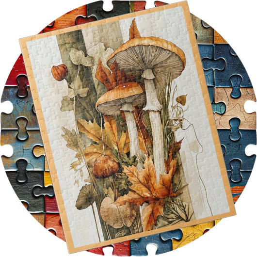 JIGSAW PUZZLE - A Little Fall Color