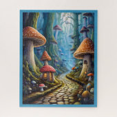 JIGSAW PUZZLE - A Stroll Down Mushroom Lane (Vertical)
