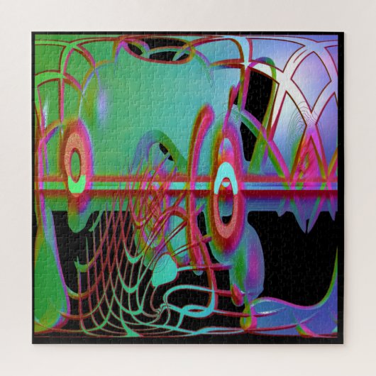 Jigsaw Puzzle Abstrait (Vertical)