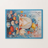 JIGSAW PUZZLE -All the Pretty Flowers (child size) Legpuzzel (Horizontaal)