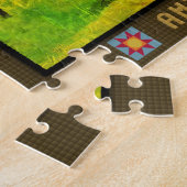 Jigsaw Puzzle Amish Buggy On Golden Fall Day (Côté)