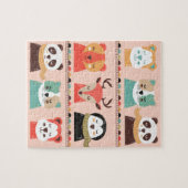 Jigsaw Puzzle Animaux d'hiver (Horizontal)