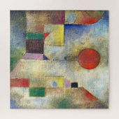 JIGSAW PUZZLE - "Balloon rouge" - Paul Klee Image  (Horizontal)