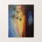 Jigsaw Puzzle Beach Sunset by JPDenyer (Vertical)