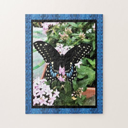 JIgsaw Puzzle Black Swallowtail (Vertical)