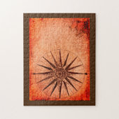 jigsaw puzzle carte antique sépia tons (Vertical)