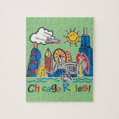 Jigsaw Puzzle de Chicago Rules (Vertical)