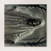 Jigsaw Puzzle de l'homme de squelette déplaisant (Horizontal)