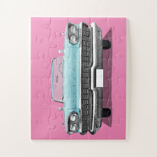 JIGSAW PUZZLE DE VOITURE CLASSIQUE (Vertical)