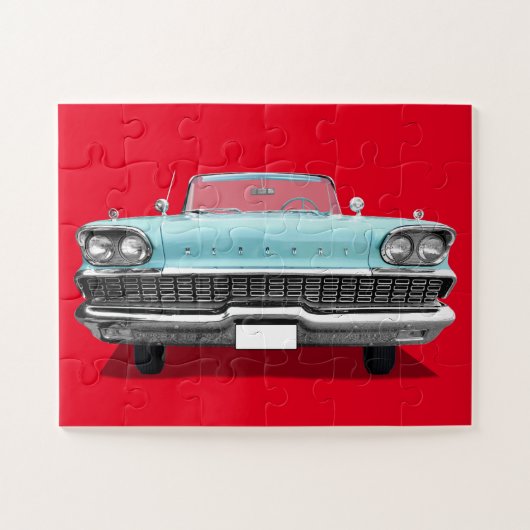 JIGSAW PUZZLE DE VOITURE CLASSIQUE (Horizontal)