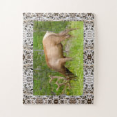 Jigsaw Puzzle Elk (Vertical)