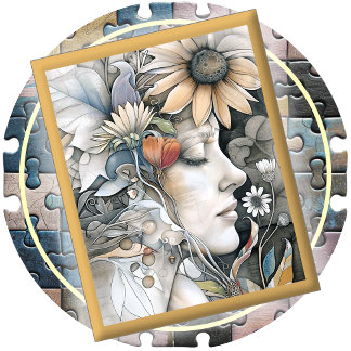 JIGSAW PUZZLE - Flower Girl #1