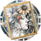 JIGSAW PUZZLE - Flower Girl #1 Legpuzzel