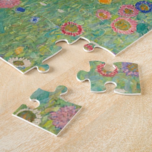 JIGSAW PUZZLE : GUSTAV KLIMT : BOERDERIJ GARDEN LEGPUZZEL (Zijkant)