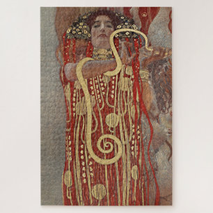 JIGSAW PUZZLE : GUSTAV KLIMT : HYGIËNE : 1907 LEGPUZZEL