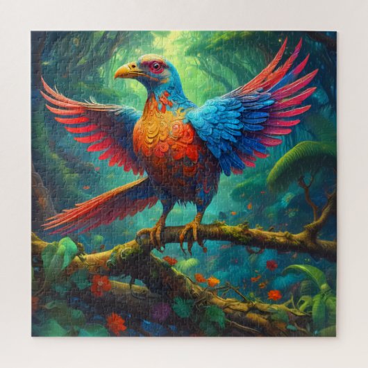 Jigsaw Puzzle Imaginaire Oiseau du Costa Rica (Vertical)
